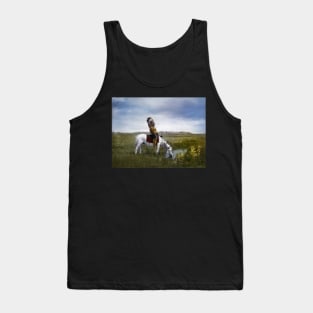 An oasis in the Badlands Tank Top